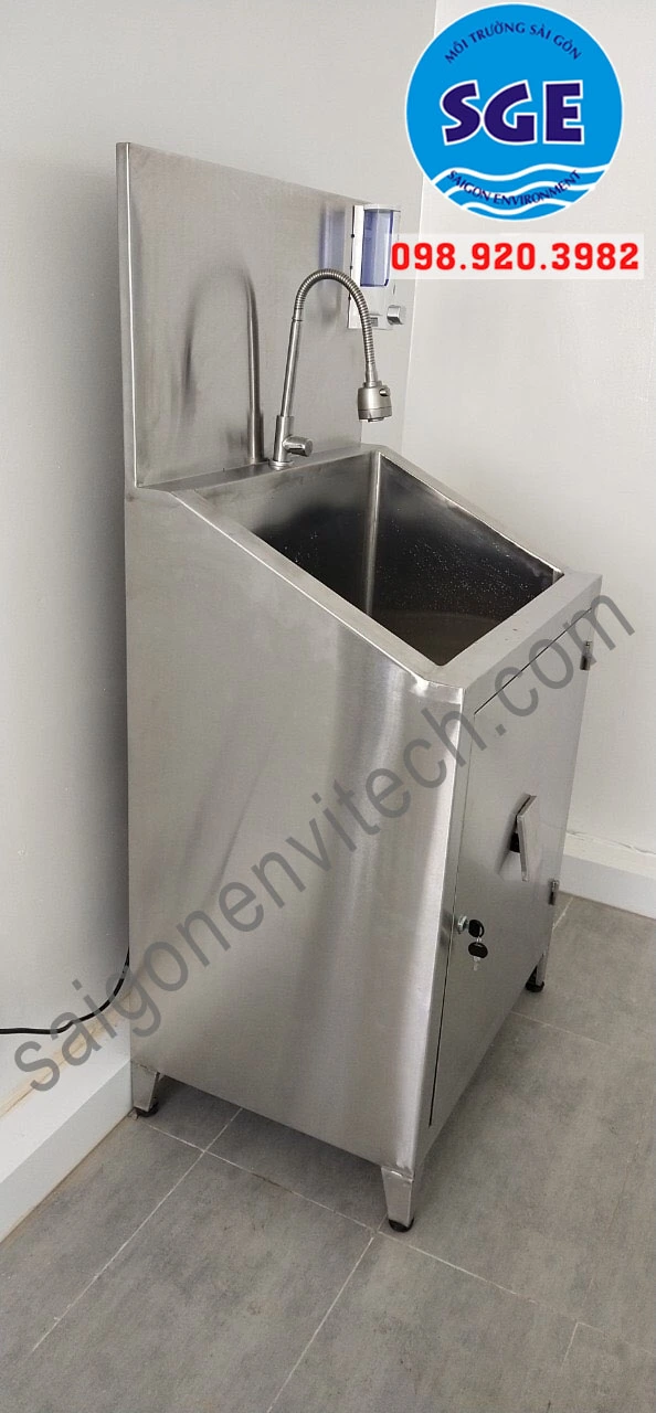 Bồn rửa tay y tế 1 vòi kích thước 500