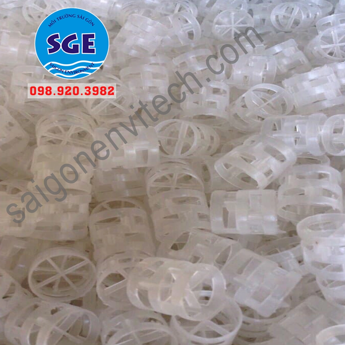 Vòng tách khí Pall ring tại SGE sản xuất