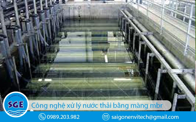 Công nghệ xử lý nước thải bằng màng lọc mbr