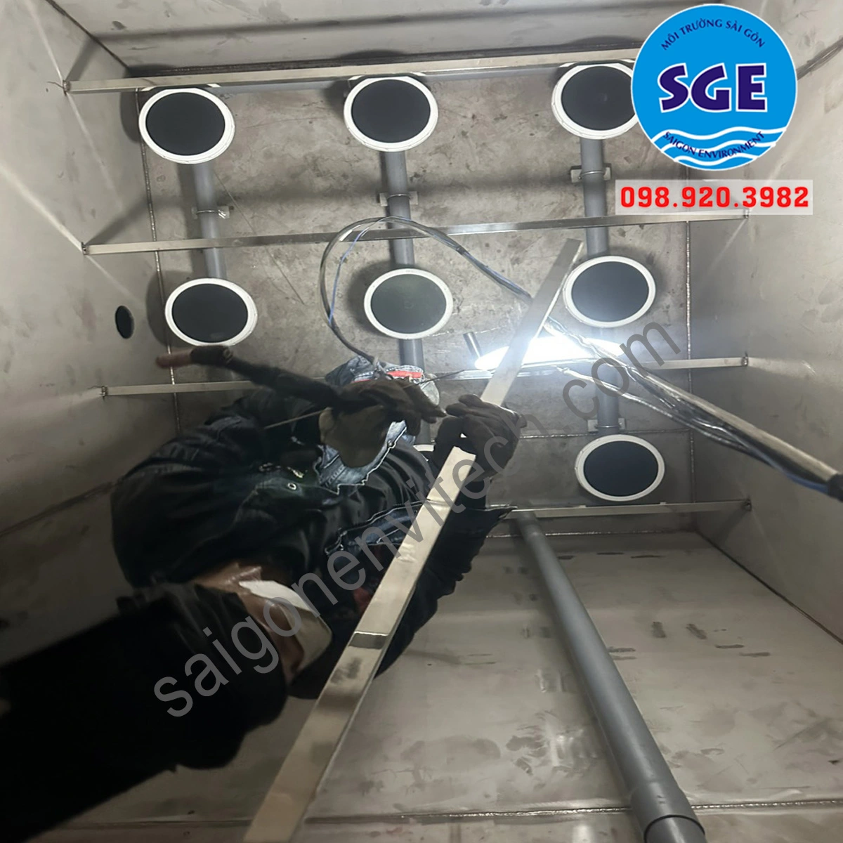 Ứng dụng đĩa thổi khí trong xử lý nước thải