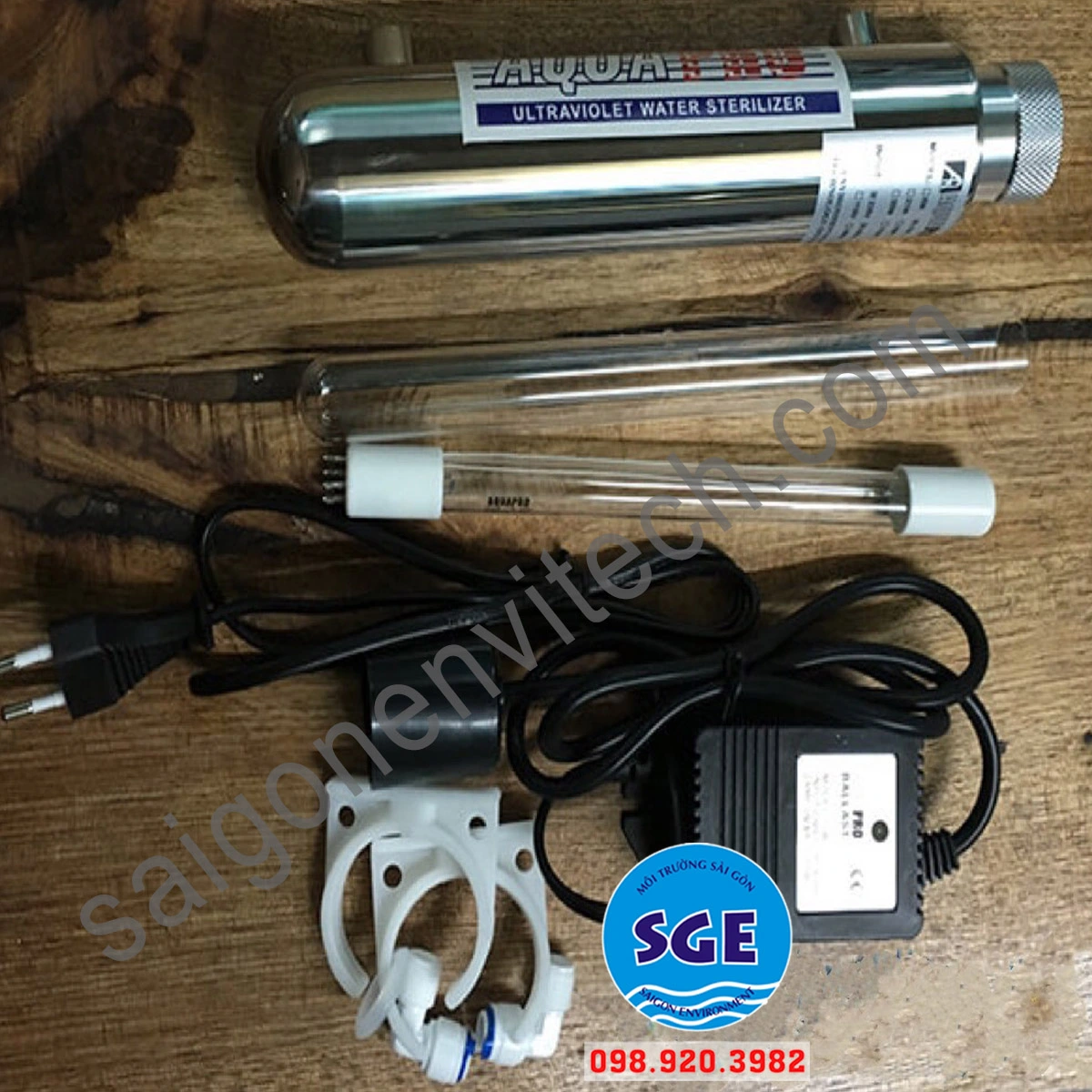 Đèn tiệt trùng UV khử trùng nước