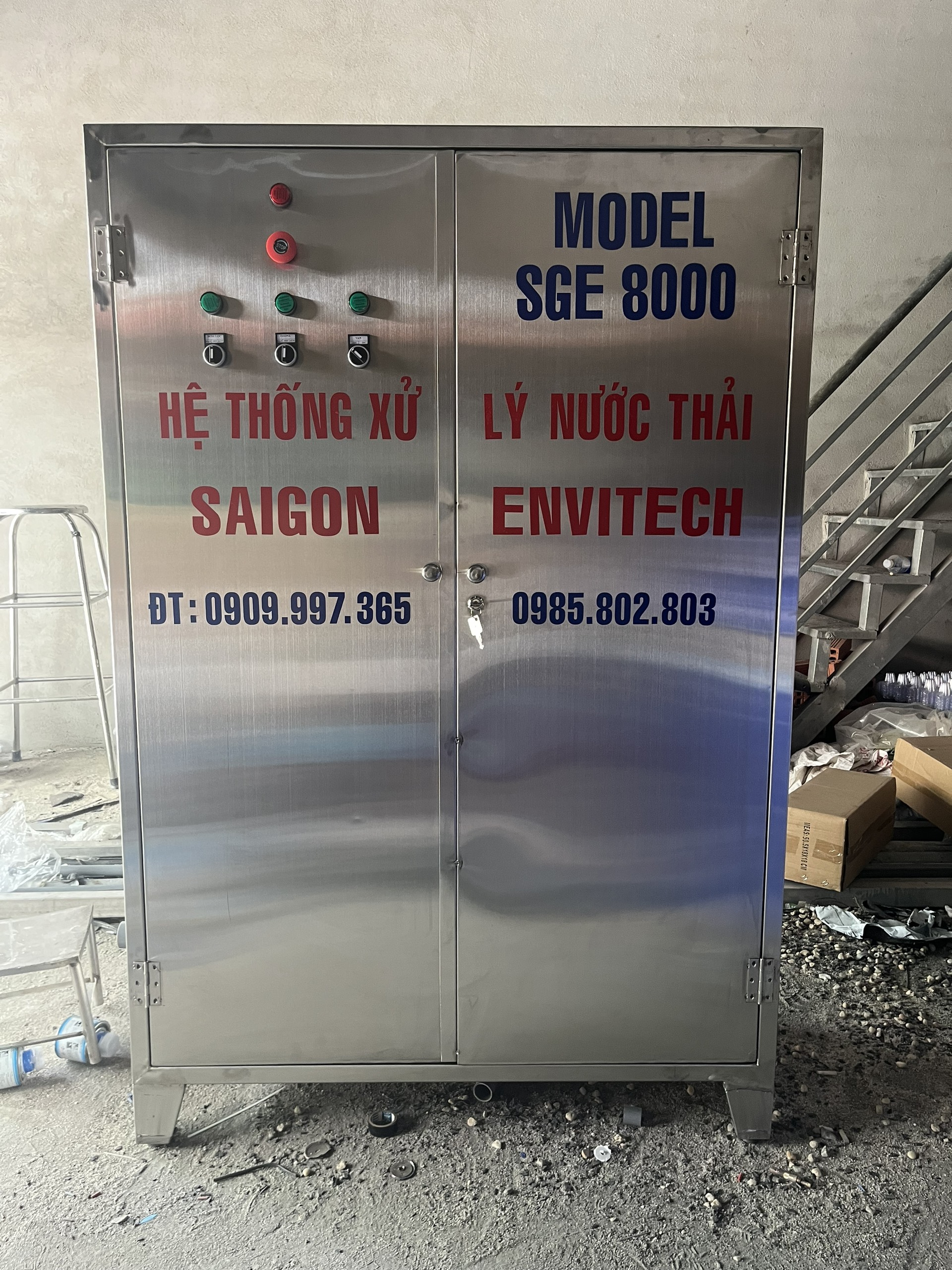 Module xử lý nước thải phòng khám nha khoa 
