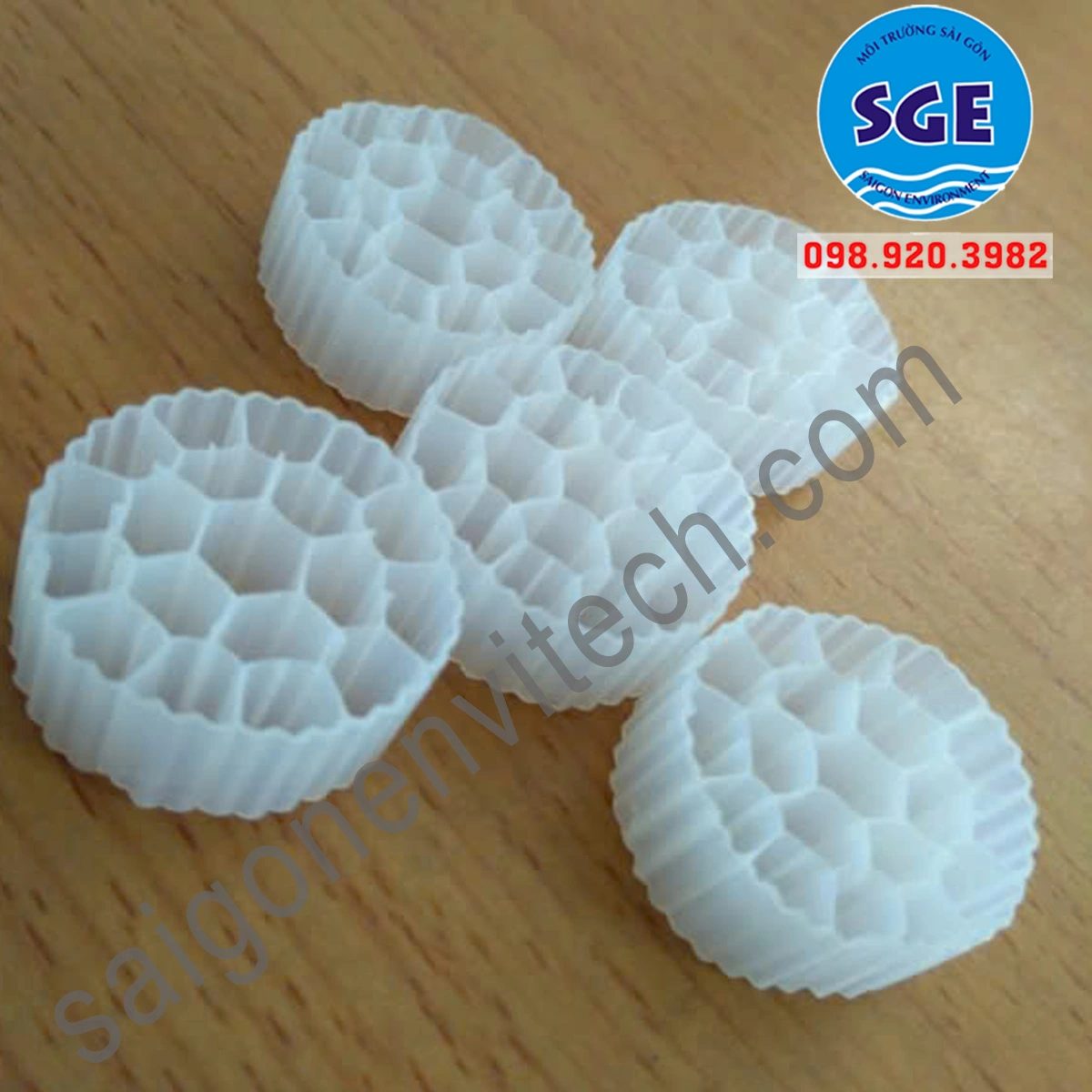 Giá thể vi sinh mbbr tại Bình Dương