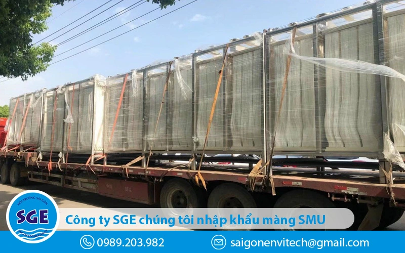 Công ty Môi Trường Sài Gòn nhập khẩu trực tiếp màng lọc 