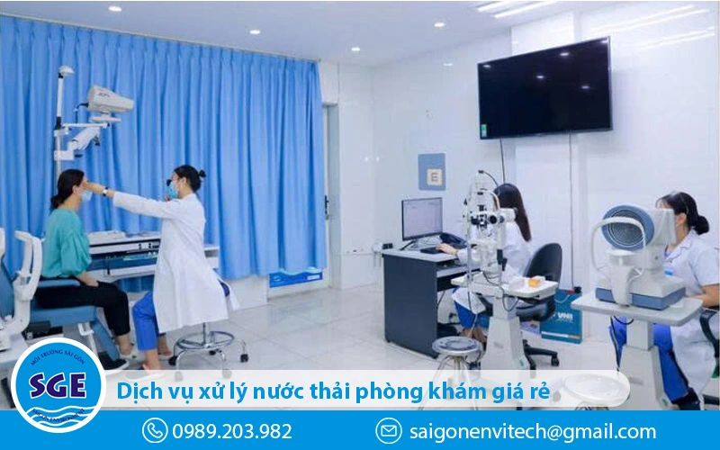 Dịch vụ xử lý nước thải cho phòng khám giá rẻ