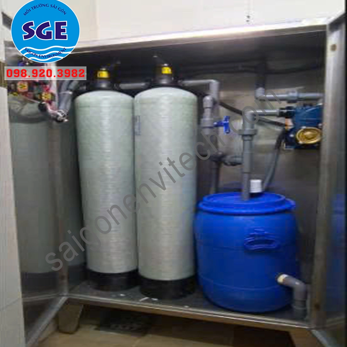Module xử lý nước thải phòng khám 500 lít/ngày