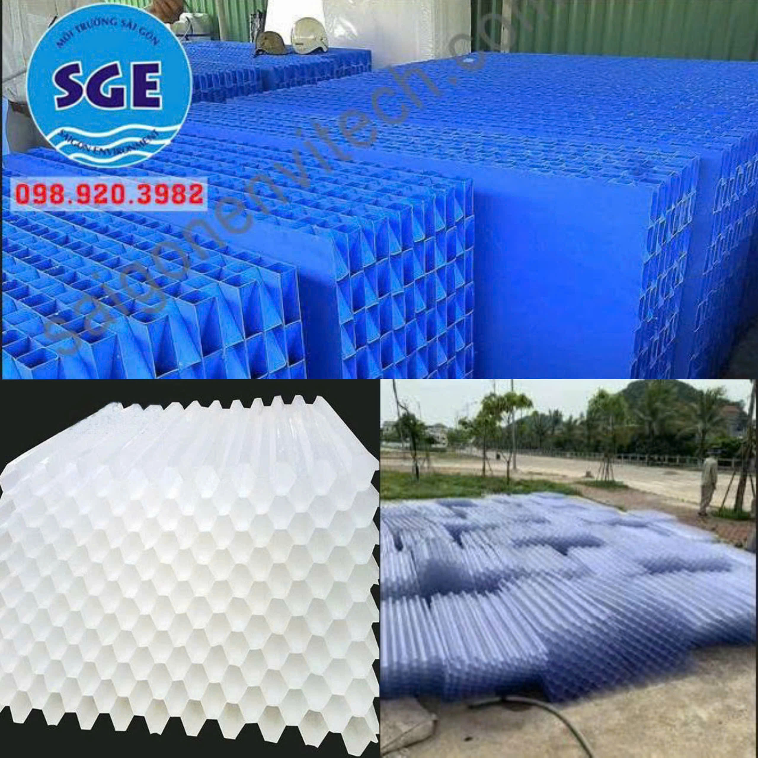 Tấm lắng lamen dạng block sản xuất tại SGE chúng tôi