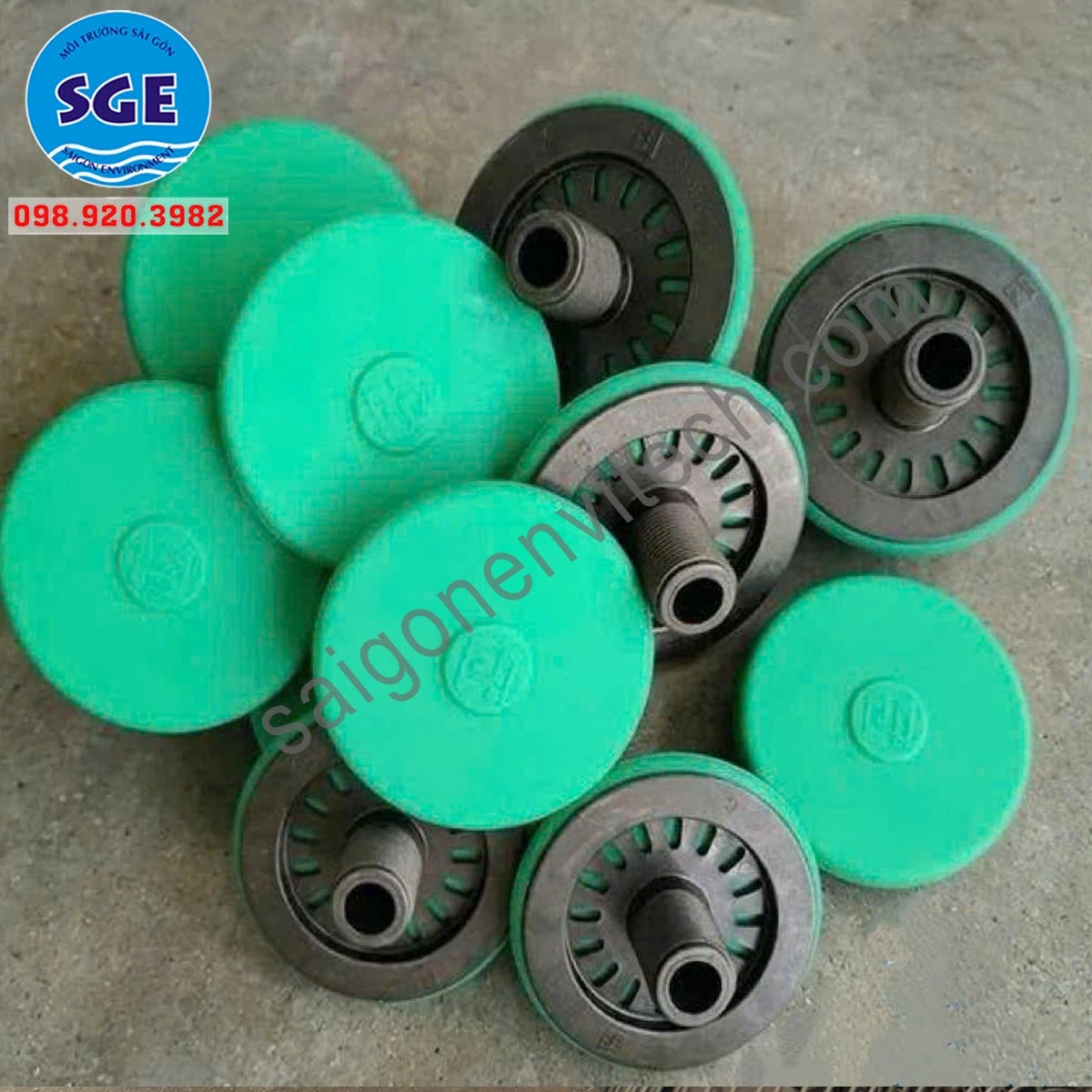 Đặc điểm cấu tạo đĩa thổi khí thô Jeager